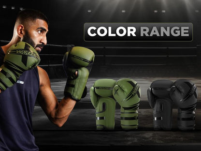 WYOX Boxing Gloves for Men & Women - Pro Boxing Training, Sparring, Maya Hide Leather, Muay Thai, MMA, Kickboxing Gloves, Durable & Breathable