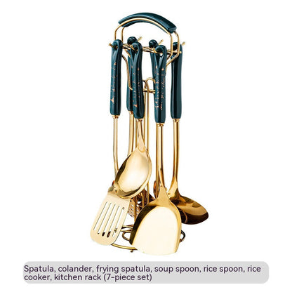 Stainless Steel Scoop and Shovel Kitchen Utensils Set-6