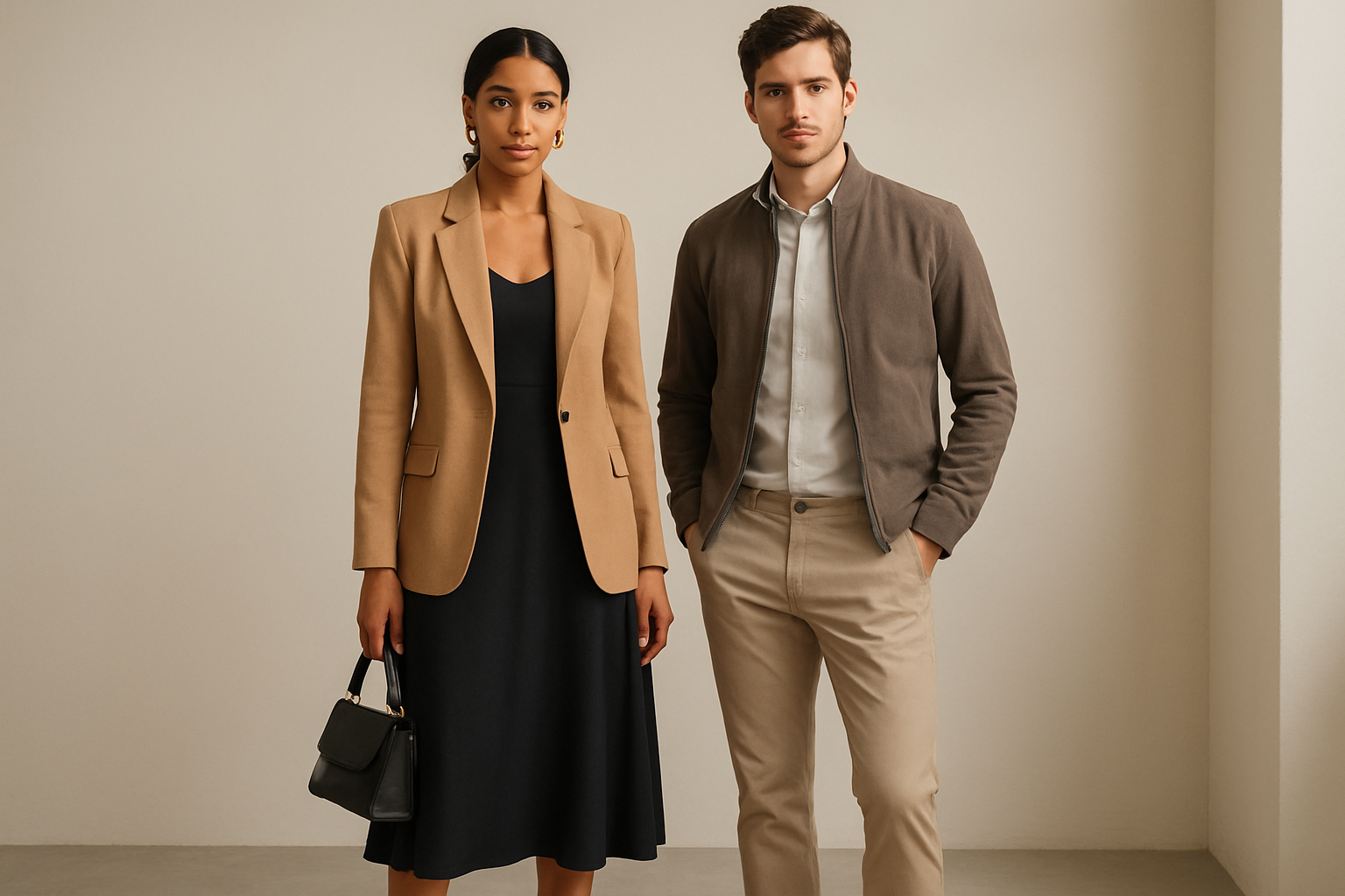 attractive image for an online store fashion for man and women