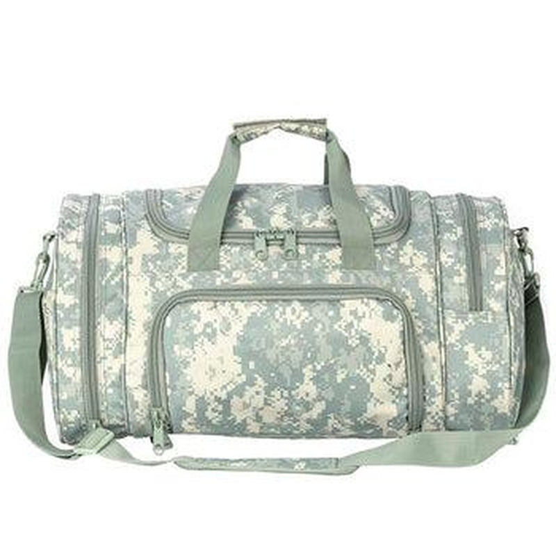 Waterproof Duffel Large Gym Bag with Shoe Compartment, Foldable Sport Duffle