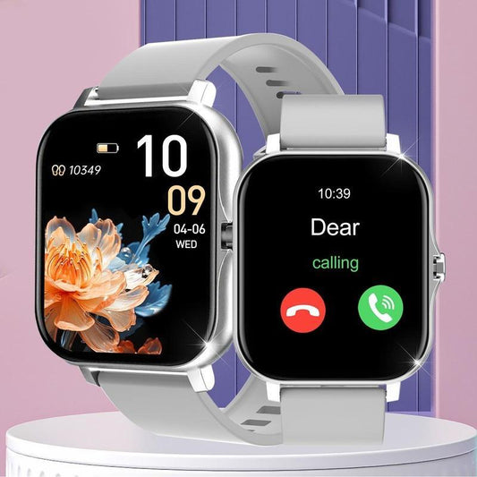 Smart Sports Watch, 1 USB Rechargeable Stylish Digital Watch with Multiple Sports Modes, Wireless Call & Message Reminder, Available for Android & Iphone, Multiple Sports Function Assist, Listen to Music, Call, Charging