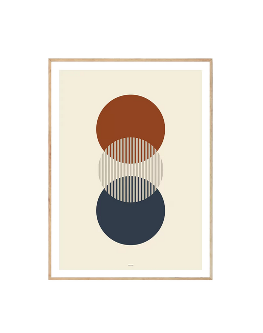 Midcentury Circles Trio-0