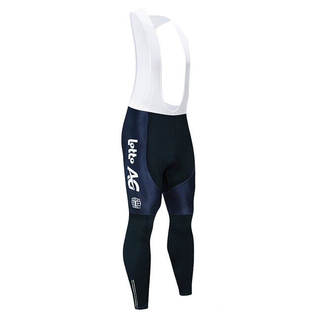 Spring/Autumn Belgium Cycling Jersey 9D Bib Set MTB Uniform Bike Clothing Quick Dry Bicycle Clothes Men‘s Long Cycling Wear-7