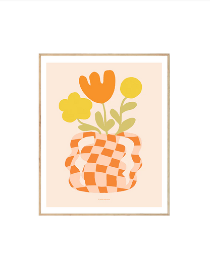 Retro Flower Market 26-0