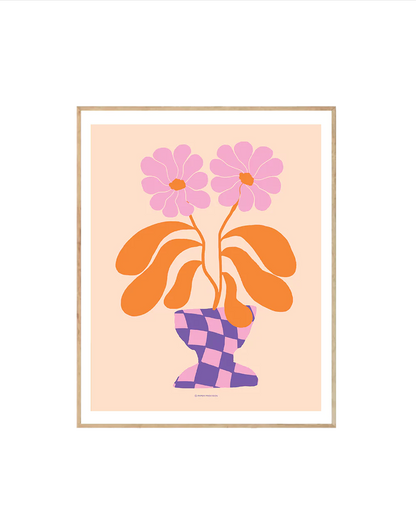 Retro Flower Market 50-0